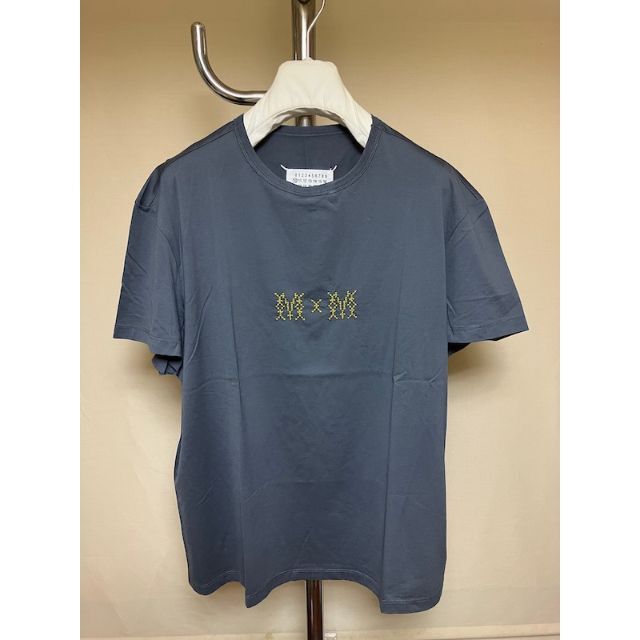 約19cm身幅新品 48 21ss マルジェラ MM刺繍 Tシャツ 1485