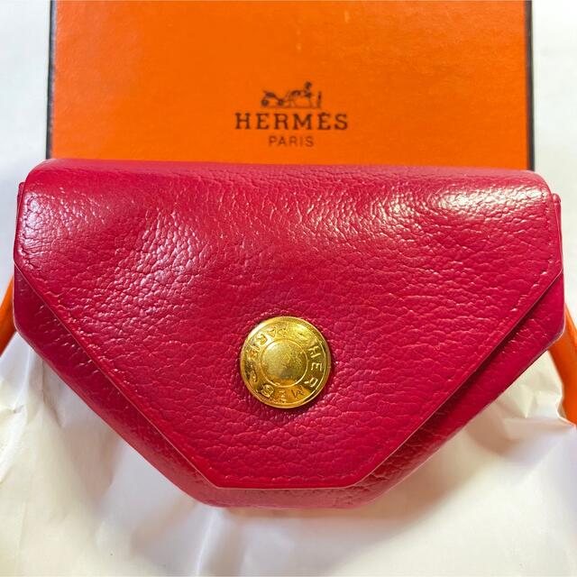 Hermes コインケース　レッド