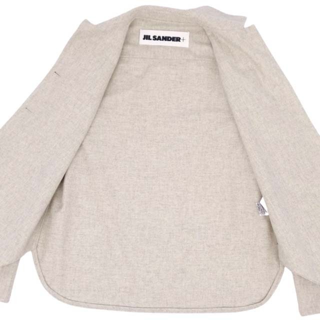 Jil Sander(ジルサンダー)のジルサンダー プラス シャツジャケット 19AW ウール アウター レディース レディースのジャケット/アウター(ブルゾン)の商品写真