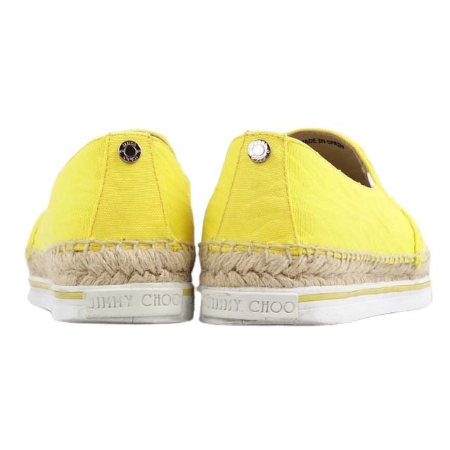 JIMMY CHOO - ジミーチュウ シューズ スニーカー スリッポン コットン