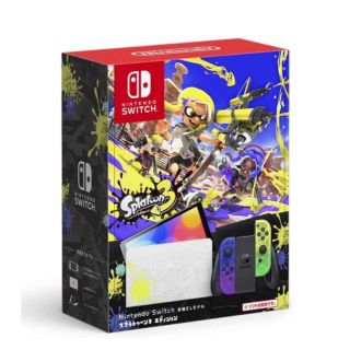 nintendo switch(有機elモデル) スプラトゥーン3エディション(家庭用ゲーム機本体)