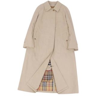 バーバリー(BURBERRY)のバーバリー コート ステンカラー バルマカーン レディース 裏チェック(ブルゾン)