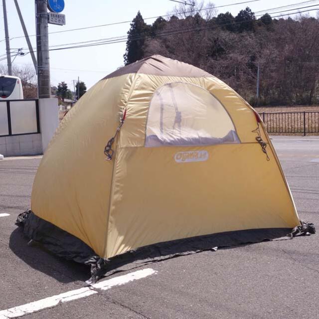 小川キャンパル ノースガード GF4 ワンタッチ 4人用 ワカサギテント テント
