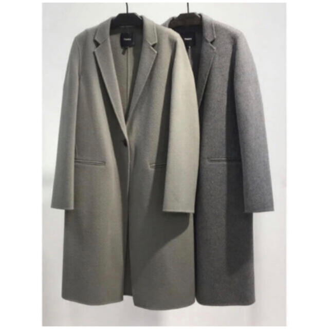 Theory 17aw チェスターコート 期間限定でセール レディース | tuftclub.jp