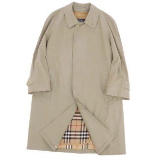 バーバリー(BURBERRY)のバーバリー コート 英国製 ステンカラー バルマカーン メンズ コットン(ステンカラーコート)