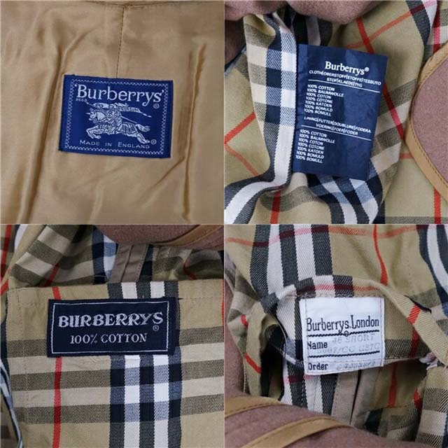 BURBERRY(バーバリー)のバーバリー 英国製 ステンカラーコート バルマカーン ライナー付き 綿100％ メンズのジャケット/アウター(ステンカラーコート)の商品写真