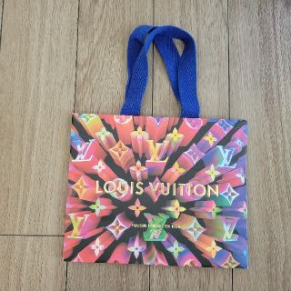 ルイヴィトン(LOUIS VUITTON)の【中古未使用】ルイヴィトン ショップ紙袋 マルチカラー 限定紙袋(ショップ袋)