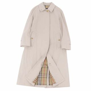 バーバリー(BURBERRY)のバーバリー コート 英国製 ステンカラーコート バルマカーンコート 綿100％(ブルゾン)