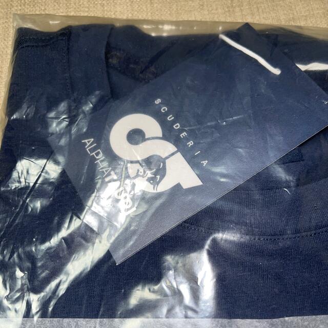 スクーデリアアルファタウリ ロゴ Tシャツ ネイビー 新品・未使用 サイズM