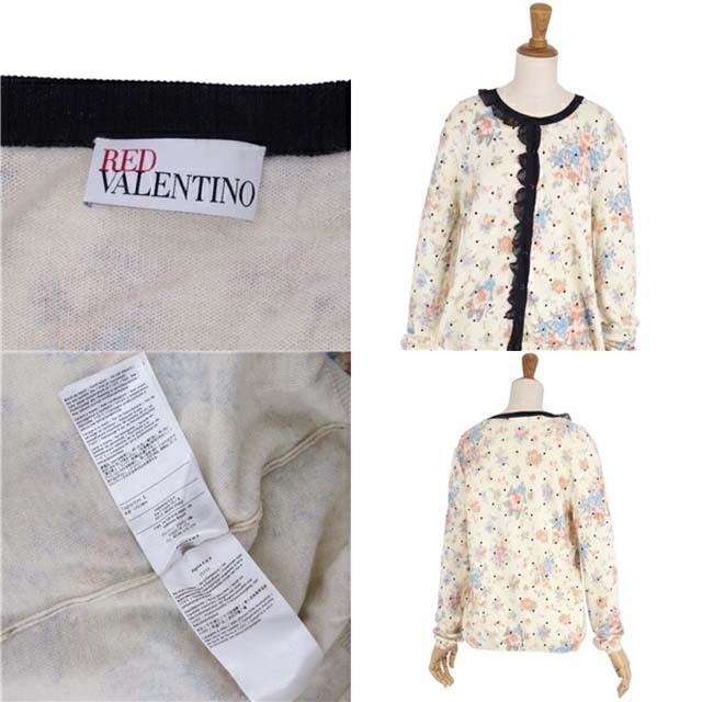 RED VALENTINO - レッドヴァレンティノ ニット カーディガン