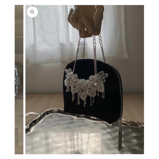 充実の品 【TanakaDaisuke】Snow bijou bag Pouch ハンドバッグ