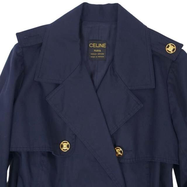 celine(セリーヌ)のセリーヌ コート トリオンフ ボタン トレンチコート レディース コットン レディースのジャケット/アウター(ブルゾン)の商品写真