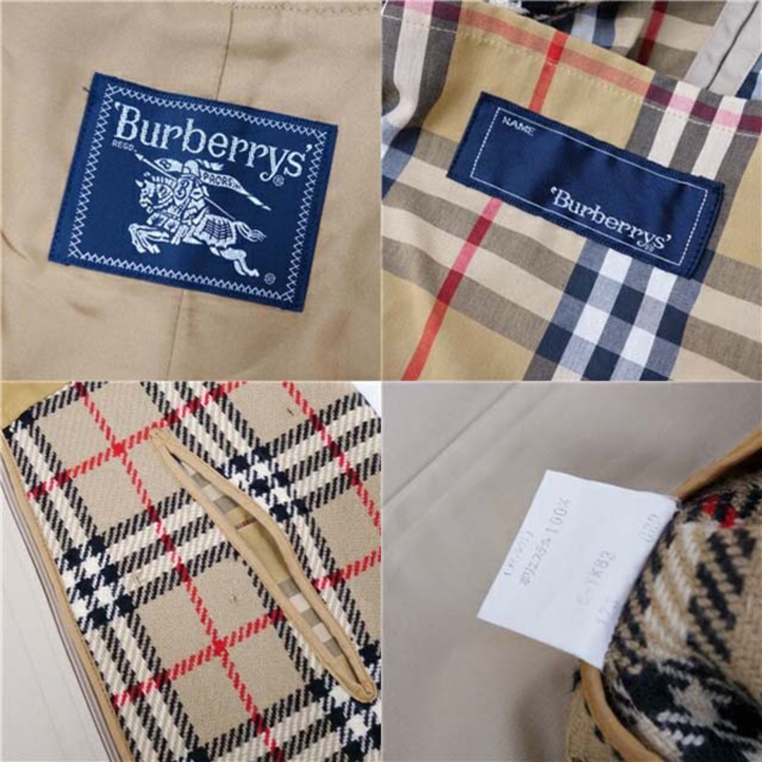 BURBERRY(バーバリー)のバーバリー コート ステンカラー バルマカーン メンズ ライナー 古着 メンズのジャケット/アウター(ステンカラーコート)の商品写真