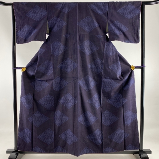 紬 美品 秀品 159cm 64cm 正絹|水着/浴衣 紬 美品 秀品 159cm 64cm 正絹|水着/浴衣