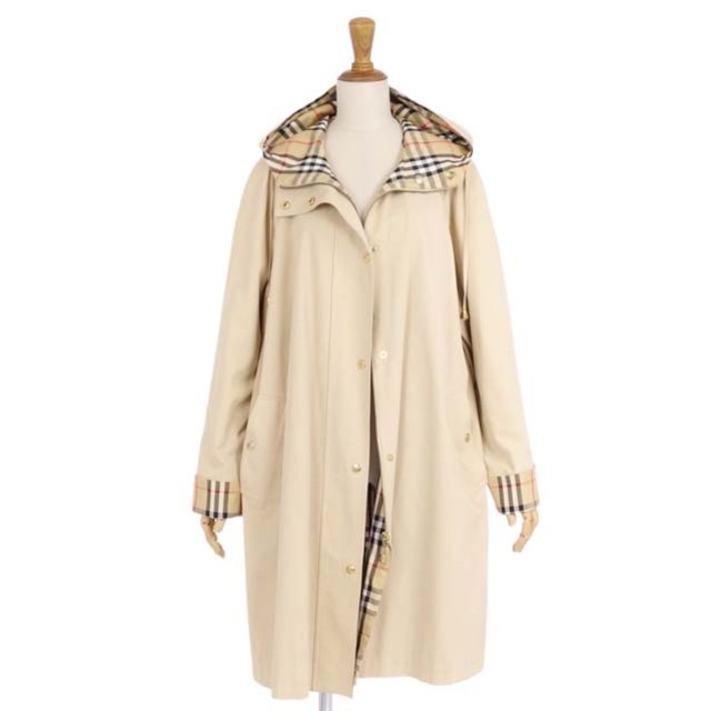 BURBERRY - バーバリー コート フード付き オーバーサイズ BURBERRY - バーバリー コート フード付き オーバーサイズ
