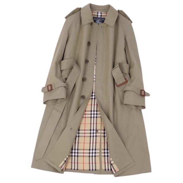 BURBERRY(バーバリー)のバーバリー コート シングル トレンチコート ライダーコート コットン100％ メンズのジャケット/アウター(ステンカラーコート)の商品写真