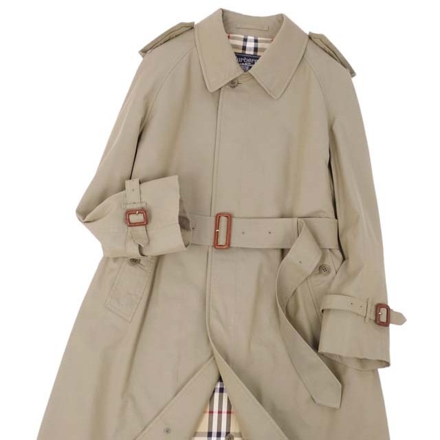 BURBERRY(バーバリー)のバーバリー コート シングル トレンチコート ライダーコート コットン100％ メンズのジャケット/アウター(ステンカラーコート)の商品写真