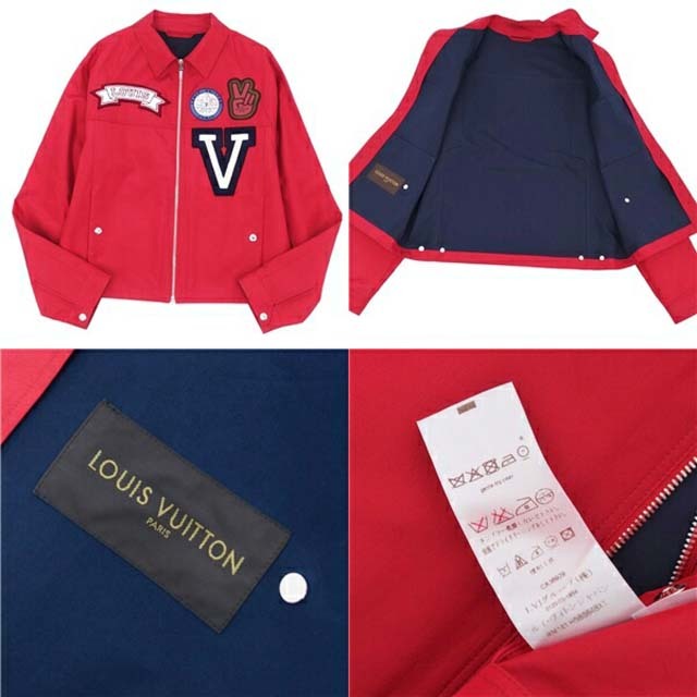 LOUIS VUITTON(ルイヴィトン)のルイヴィトン ジャケット 2014SS コットン シルク ワッペン メンズ メンズのジャケット/アウター(ステンカラーコート)の商品写真