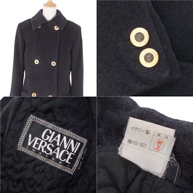 Gianni Versace - ジャンニヴェルサーチ コート メデューサボタン
