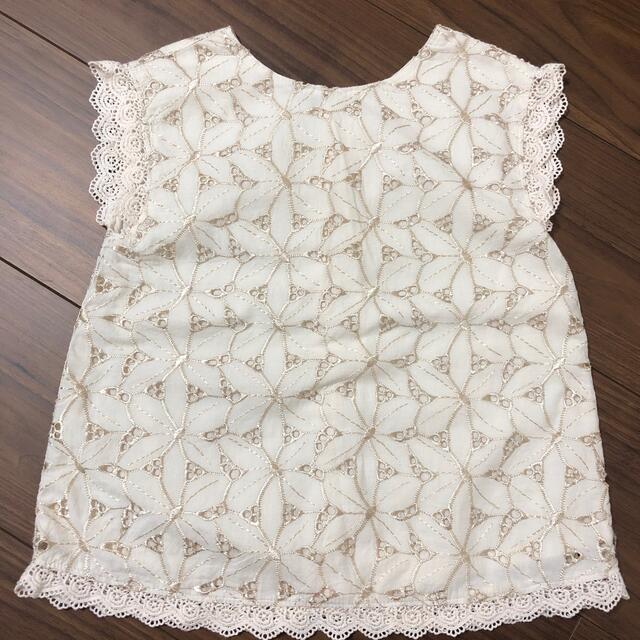 キムラタン(キムラタン)のキムラタン　ブラウス110 キッズ/ベビー/マタニティのキッズ服女の子用(90cm~)(Tシャツ/カットソー)の商品写真