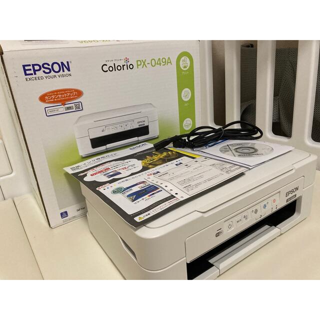 EPSON プリンター　PX-049A エプソン カラリオ ジャンク インテリア/住まい/日用品のオフィス用品(OA機器)の商品写真