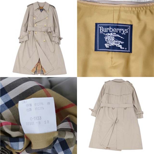 BURBERRY(バーバリー)のバーバリー コート トレンチコート メンズ ライナー付き コットン メンズのジャケット/アウター(ステンカラーコート)の商品写真