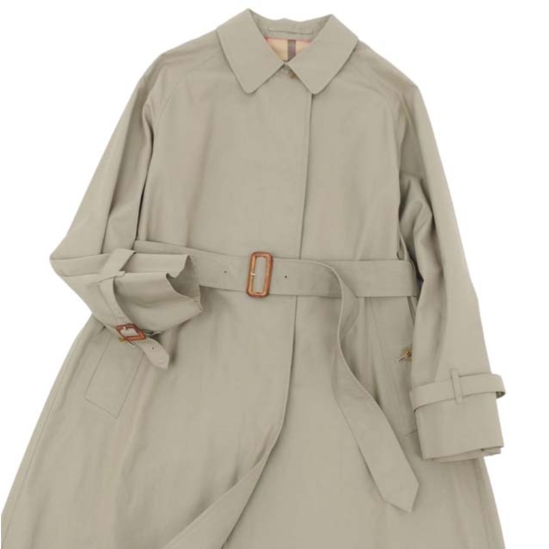 BURBERRY - バーバリー 一枚袖 ベルト付 ステンカラーコート BURBERRY - バーバリー 一枚袖 ベルト付 ステンカラーコート
