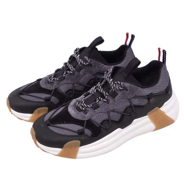【23AW NEW】MONCLER_men / COMPASSOR レースアップ スニーカー モンクレール スニーカー COMPASSOR ロゴ レースアップ