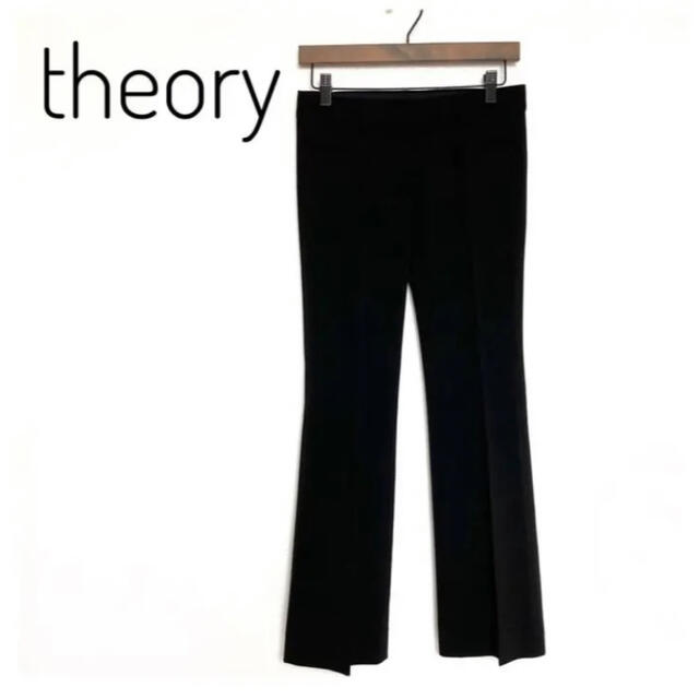 theory(セオリー)の【セール】 美品　theory スラックス パンツ レディースのパンツ(クロップドパンツ)の商品写真