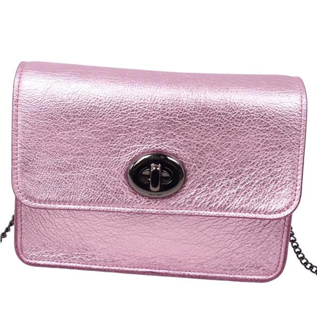 COACH - コーチ バッグ ミニ ショルダーバッグ ターンロック チェーン
