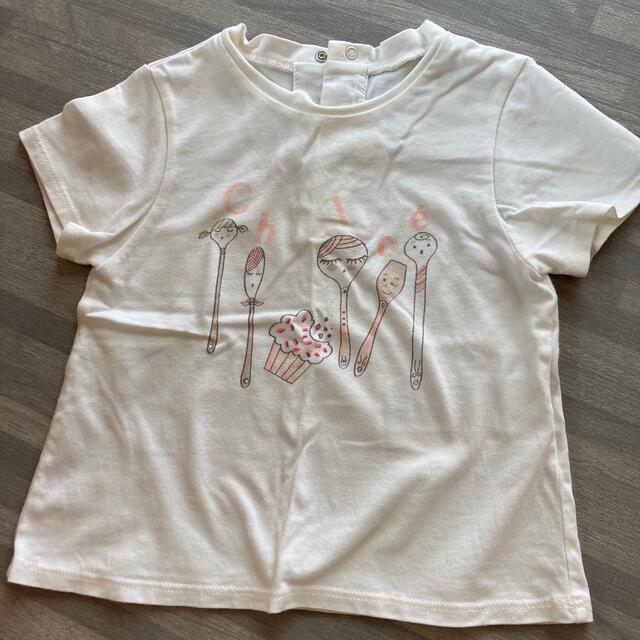 Chloe(クロエ)のChloe Tシャツ キッズ/ベビー/マタニティのベビー服(~85cm)(Ｔシャツ)の商品写真