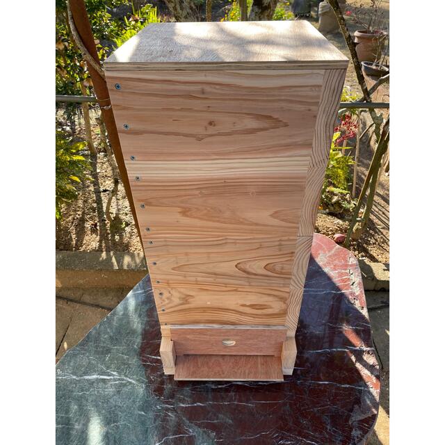 日本蜜蜂重箱式巣箱ハニーズミニ！五段セット！送料無料！ - 虫類