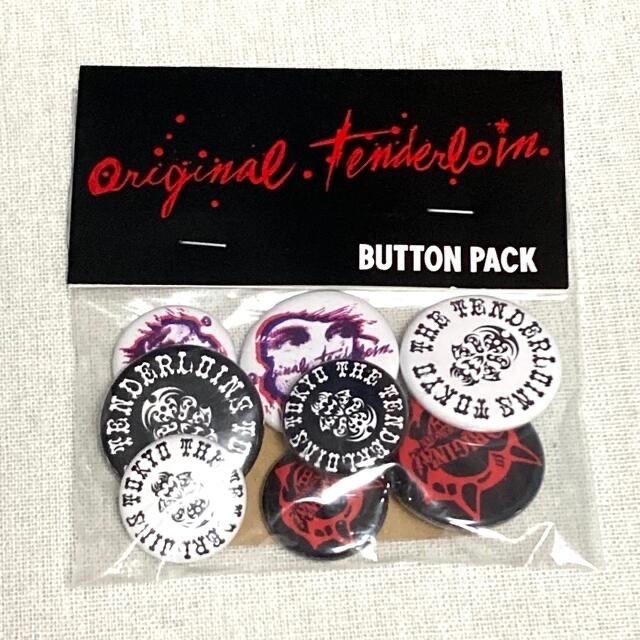 19AW 新品未開封 テンダーロイン BUTTON PACK D 缶バッジ