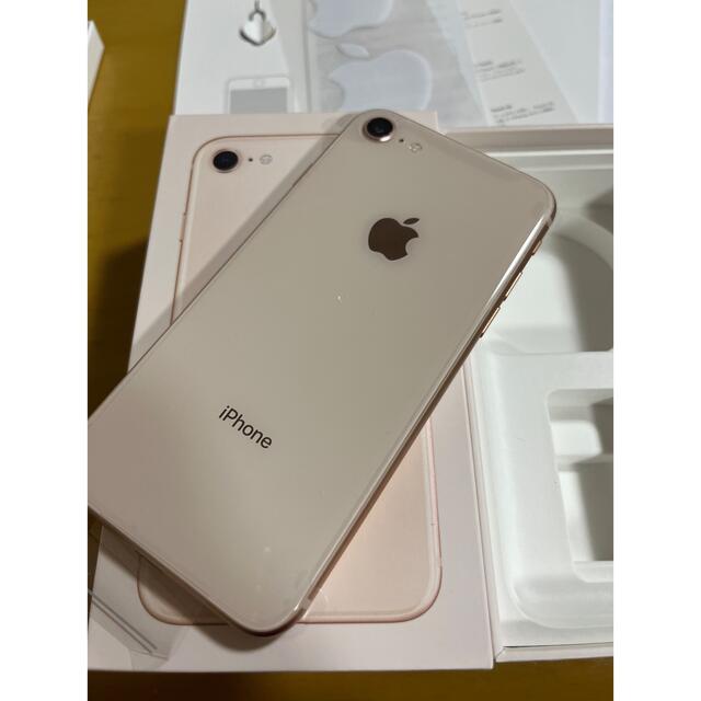 バッテリー新品正規交換済　iPhone 8 SIMフリー