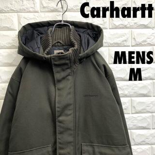 カーハート(carhartt)の人気カラー　カーハート　中綿ジャケット　刺繍ロゴ　メンズMサイズ(ブルゾン)