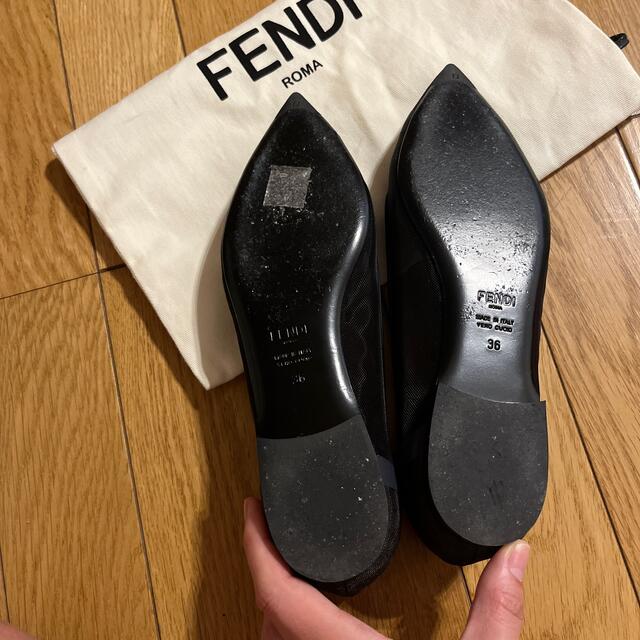 FENDI(フェンディ)のFENDI フラットシューズ レディースの靴/シューズ(バレエシューズ)の商品写真