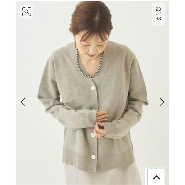 Plage - Plage sweat ニットカーディガン 36サイズの通販 by