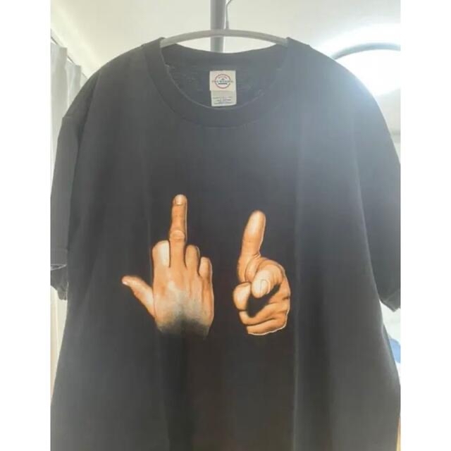 FEAR OF GOD(フィアオブゴッド)のレア格安　Asap Rocky着　Fuck you Finger RAPTEES メンズのトップス(Tシャツ/カットソー(半袖/袖なし))の商品写真