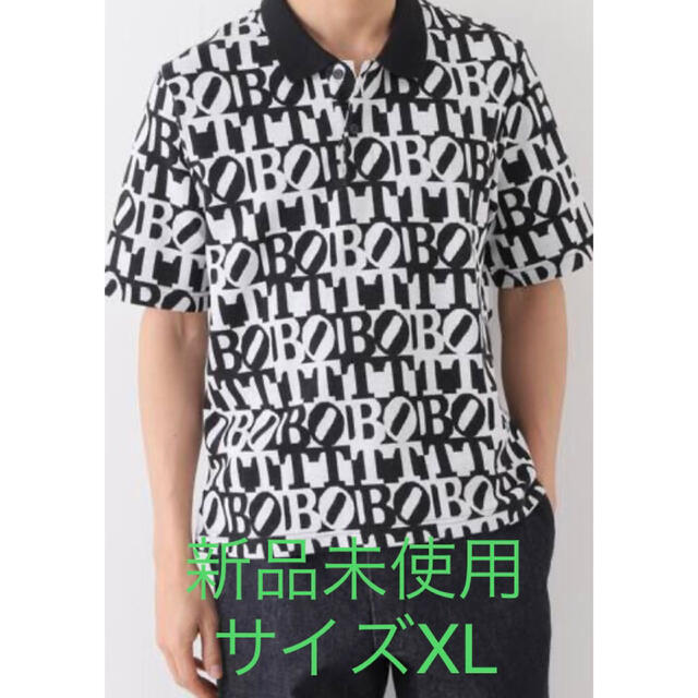 Supreme(シュプリーム)のBoTT square Logo S/SL Jacquard Polo 22SS メンズのトップス(ポロシャツ)の商品写真