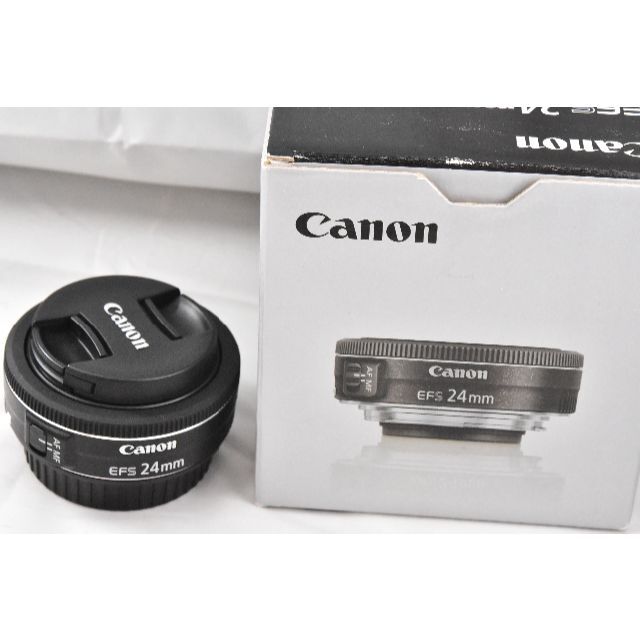 元箱付き！Canon 単焦点広角レンズ EF-S24mm F2.8 STM
