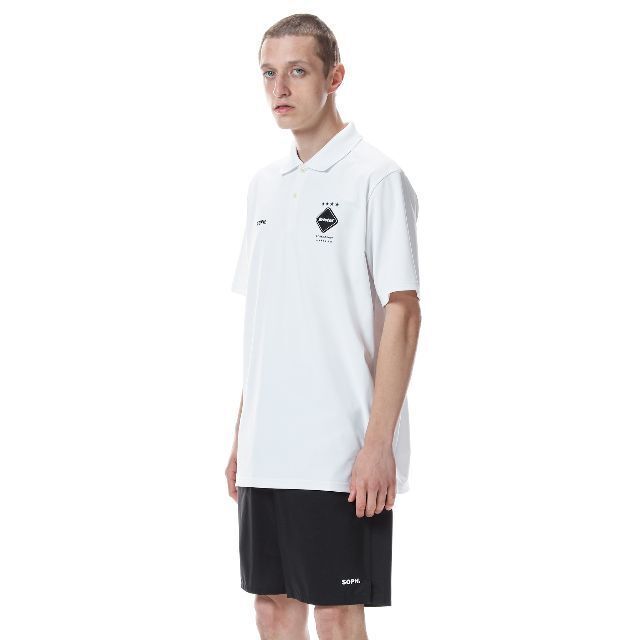 Lサイズ FCRB 22SS S/S TEAM POLO 白 ポロシャツ | eloit.com