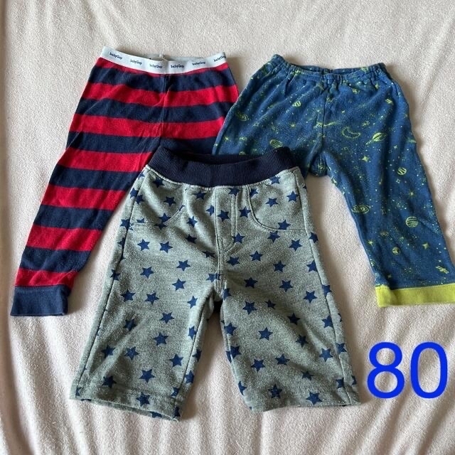 babyGAP(ベビーギャップ)の80 ズボン・レギンス　4本まとめ売り キッズ/ベビー/マタニティのベビー服(~85cm)(パンツ)の商品写真