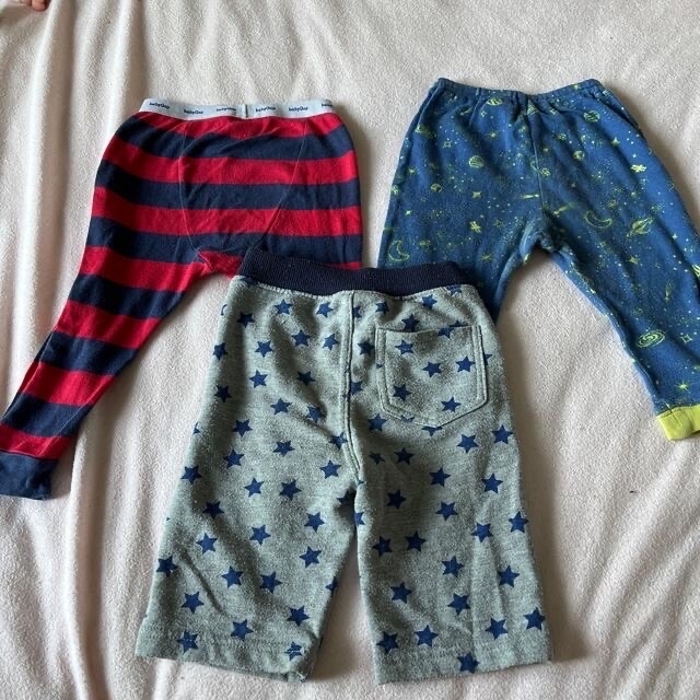 babyGAP(ベビーギャップ)の80 ズボン・レギンス　4本まとめ売り キッズ/ベビー/マタニティのベビー服(~85cm)(パンツ)の商品写真