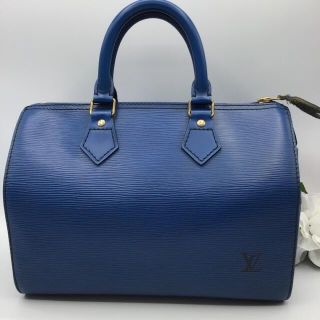 ヴィトン(LOUIS VUITTON) エピ ボストンバッグ(レディース)(ブルー メーカー希望小売価格 エピ 最終価格!ルイヴィトン スピーディー ハンドバッグ ブルー ハンドバッグ