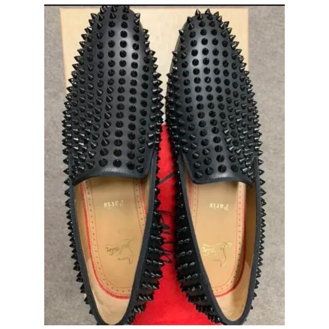 Christian Louboutin(クリスチャンルブタン)のルブタン  Dandelion 未使用　スタッズ　レザー 41.5 26.5cm メンズの靴/シューズ(ドレス/ビジネス)の商品写真