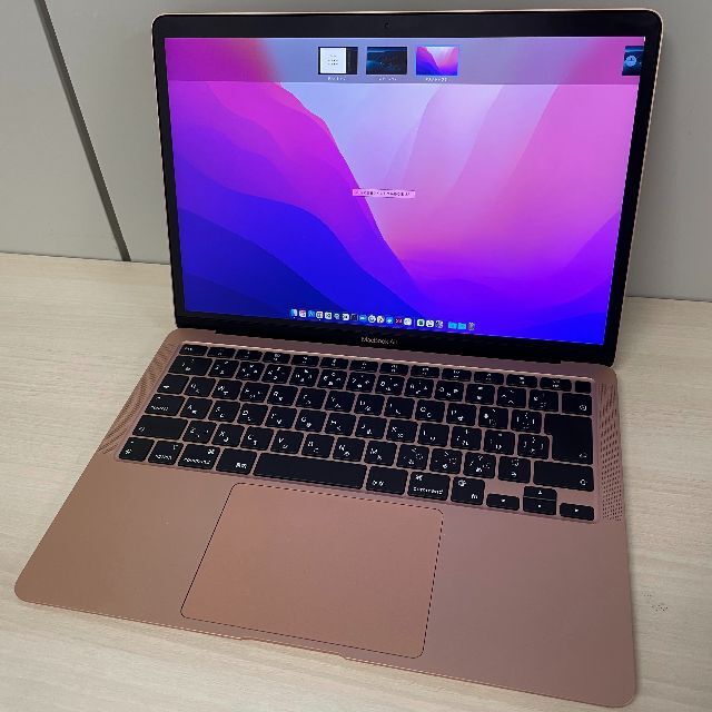 【美品】macbook air 2019 256gb ローズゴールド