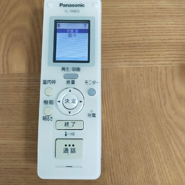 Panasonic ドアホンワイヤレス子機 VL-W605の通販 by まりくん's shop｜パナソニックならラクマ
