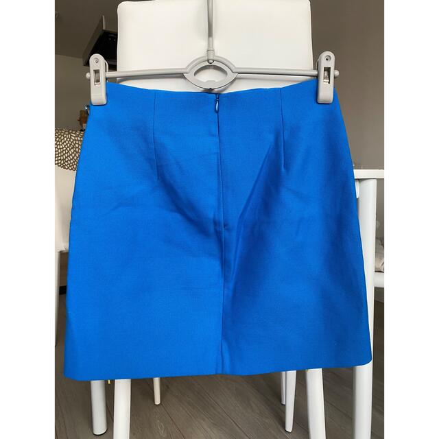 ZARA(ザラ)のZARA ブルーミニスカート レディースのスカート(ミニスカート)の商品写真