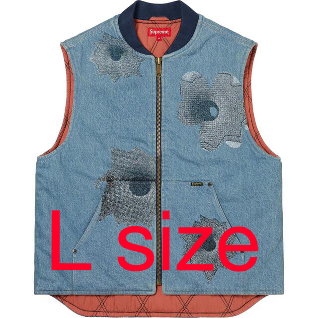 L状態Supreme Nate Lowman Work Vest L