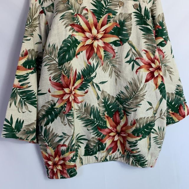 美品 SOUTH2WEST8 サウスツーウェストエイト 花柄プルオーバーシャツ